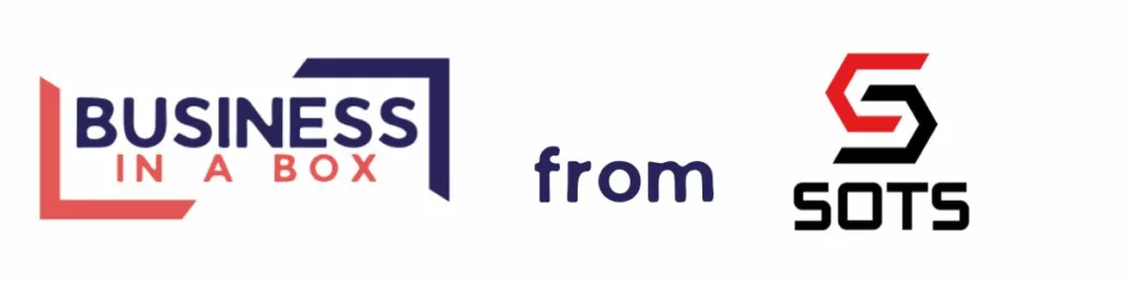 Business in a Box Logo with SOTS Logo